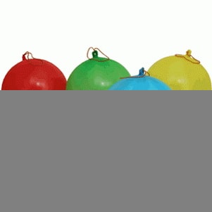 300 adet ( 3 paket ) desenli de�i�ik renklerde punch balon 